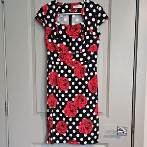 Grace Karin Floral Medium Dress